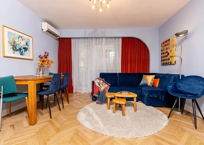 Eclectic Romexpo 2br Near Metro דירה בוקרשט