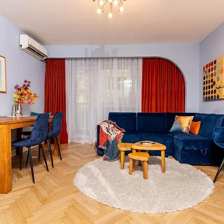 Eclectic Romexpo 2br Near Metro Daire Bükreş
