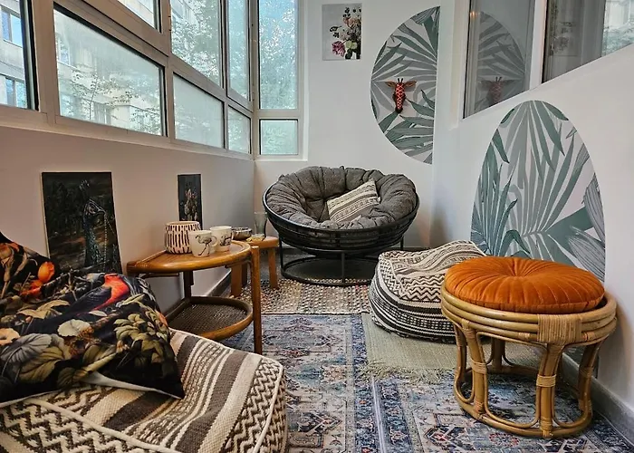 Eclectic Romexpo 2br Near Metro Appartement Boekarest